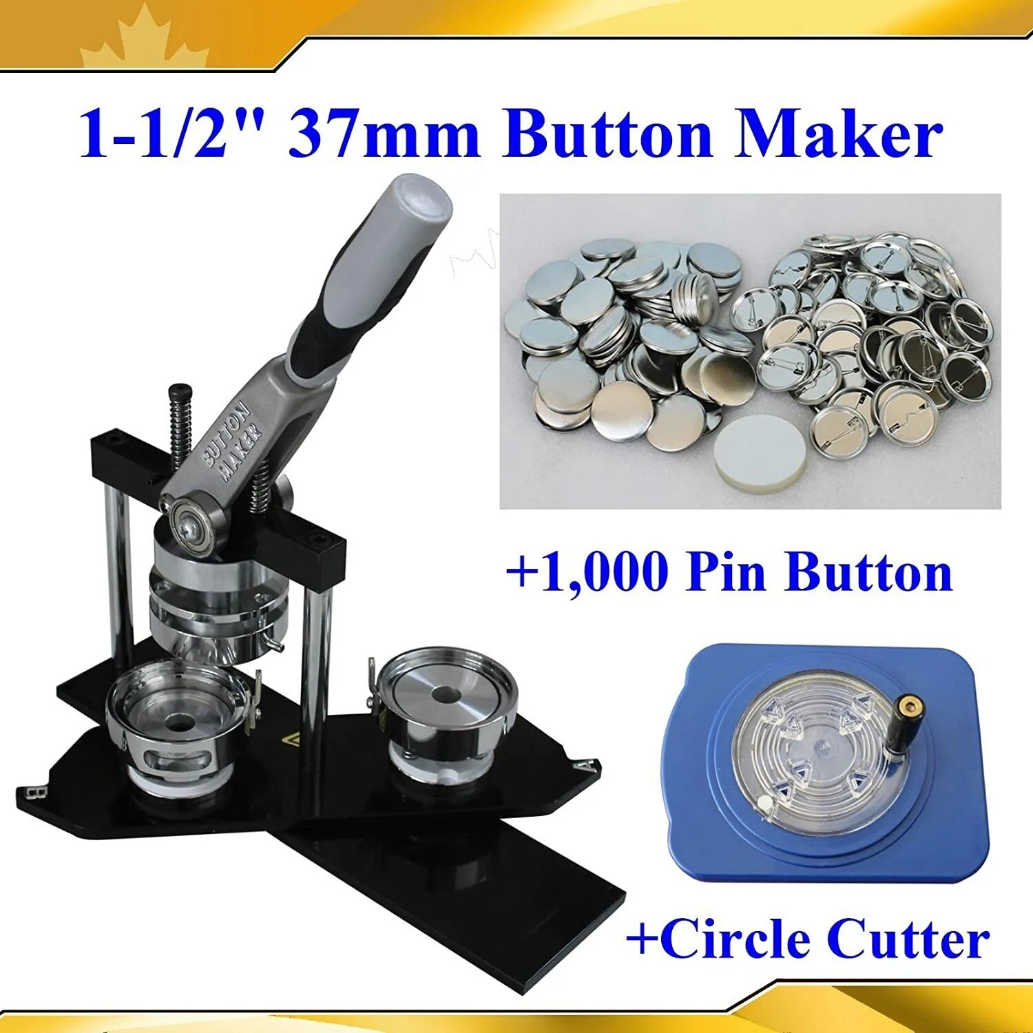 Button maker. Adjustable circle cutter шаблон. nice 2 have button maker.