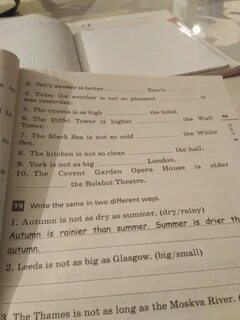 Complete the sentences using is or are