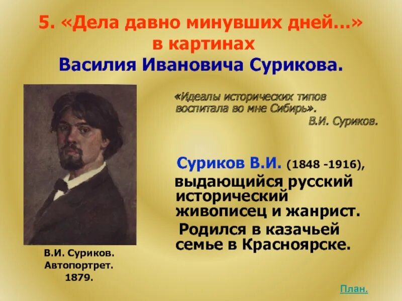 Суриков жанр. Суриков художник биография.