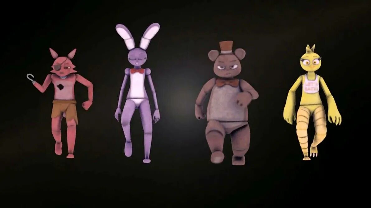 Аниматроники 3d. Витнесс бонни. fnaf witness аниматроники. модельки аниматроников. фнаф модельки.