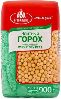 Горох в магазине