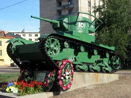 Танки в городе