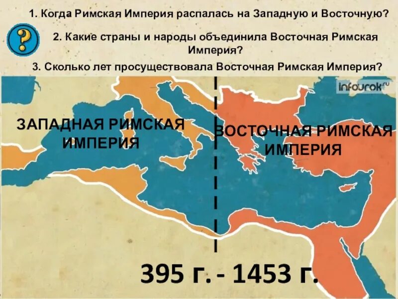 Сколько лет просуществовала римская империя. Западная и восточная римская империя. западная римская империя. разделение римской империи карта. деление римской империи на западную и восточную.