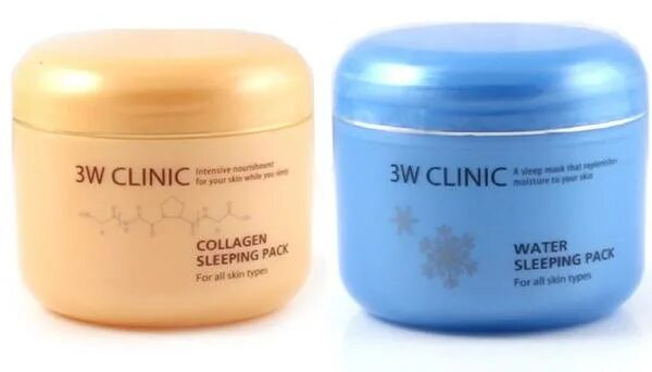 3w маска для лица "Water sleeping Pack [Collagen]". 3w Clinic Collagen sleeping Pack, 100мл. Ночная маска для увлажнения кожи Water sleeping Pack 100 мл.. Water sleeping Pack 3w Clinic ночная маска для лица.