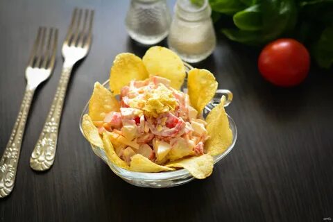 Салат из чипсов рецепт
