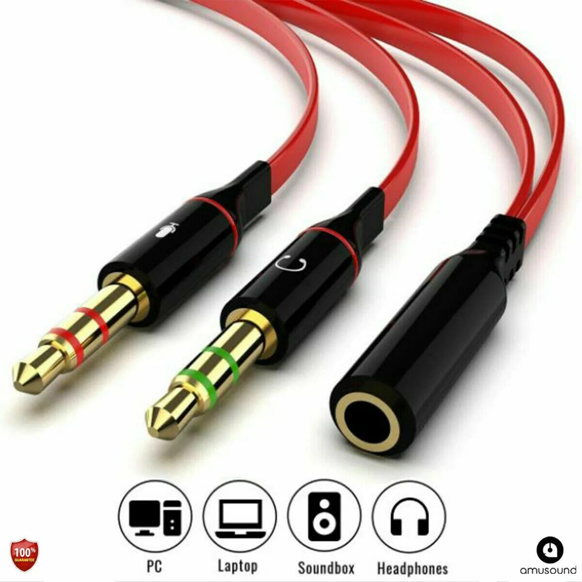 Микрофон для наушников 3.5. 3.5 mm аудио сплиттер аудио адаптер. кабель 3.5mm stereo audio male to dual female earphone + mic splitter cable. splitter audio 3,5mm to audio and mic. 3.5mm headphone cable.