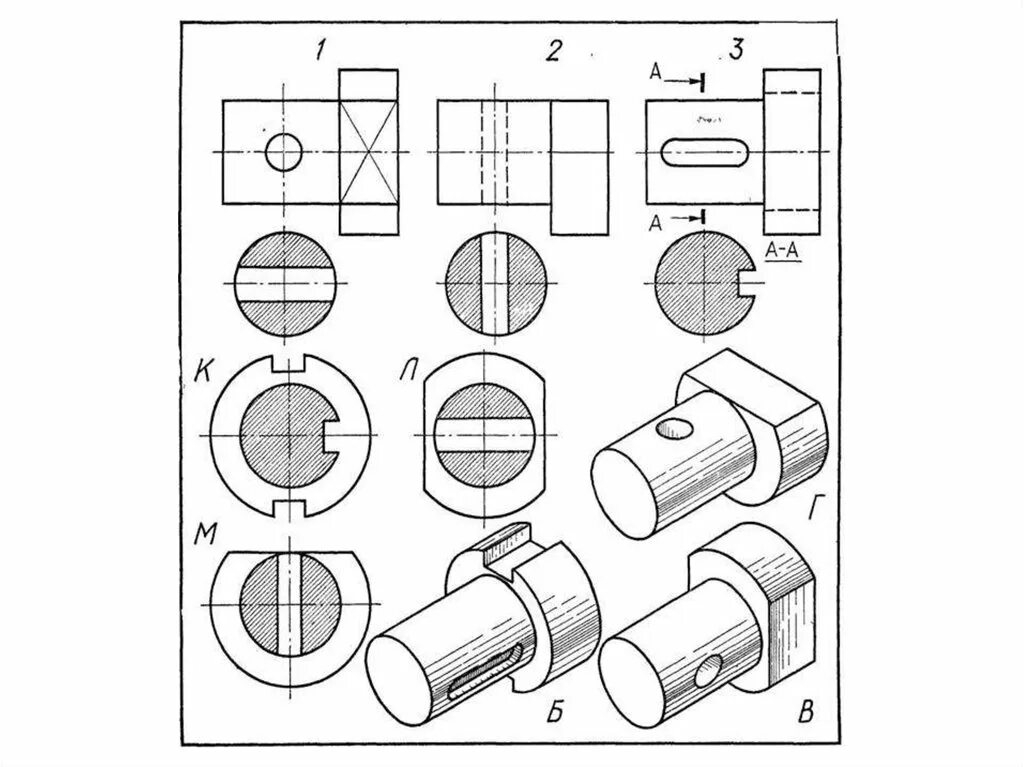 Построение наглядных изображений. Сечения деталей Инженерная Графика. Инженерная Графика деталь е сечение. Карточки задания по черчению сечение. Черчение разрезы и сечения деталей.