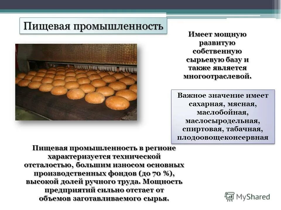 Роль пищевой промышленности. Продукция пищевой отрасли. Специфика пищевой промышленности. Продукция пищевой отрасли. Характеристика отрасли пищевой промышленности.