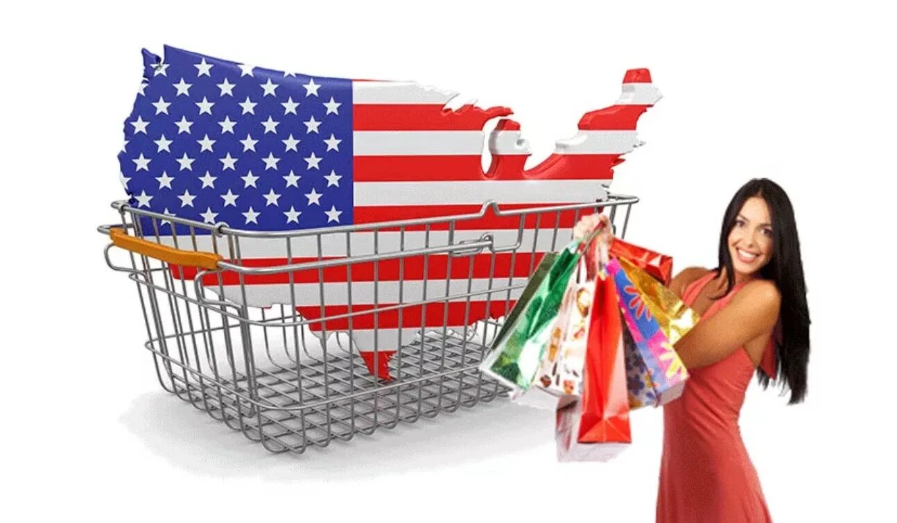 Продажа товаров иностранным организациям. Шоппинг в Америке. Товары США. Товары из Америки. Интернет шоппинг.