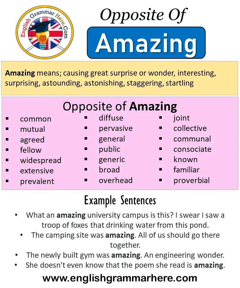 Opposite of mean. What is antonym. opposite sentences. great антоним на английском.