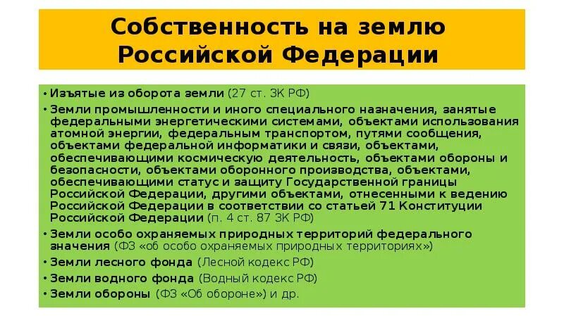 Земельным кодексом рф определено. Собственность РФ на землю. Право собственности на земли лесного фонда. Право собственности на землю ведение РФ. Собственность на землю в России.