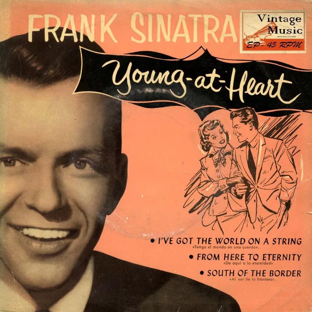 Frank sinatra the world we. Frank Sinatra - young at Heart. Frank Sinatra - South of the border год. Vintage Jazz Vol. 14. Four Davis.