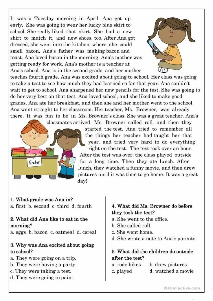 Simple reading tests. Reading exercises for elementary английский. reading comprehension задания. задания english for elementary. english reading comprehension.