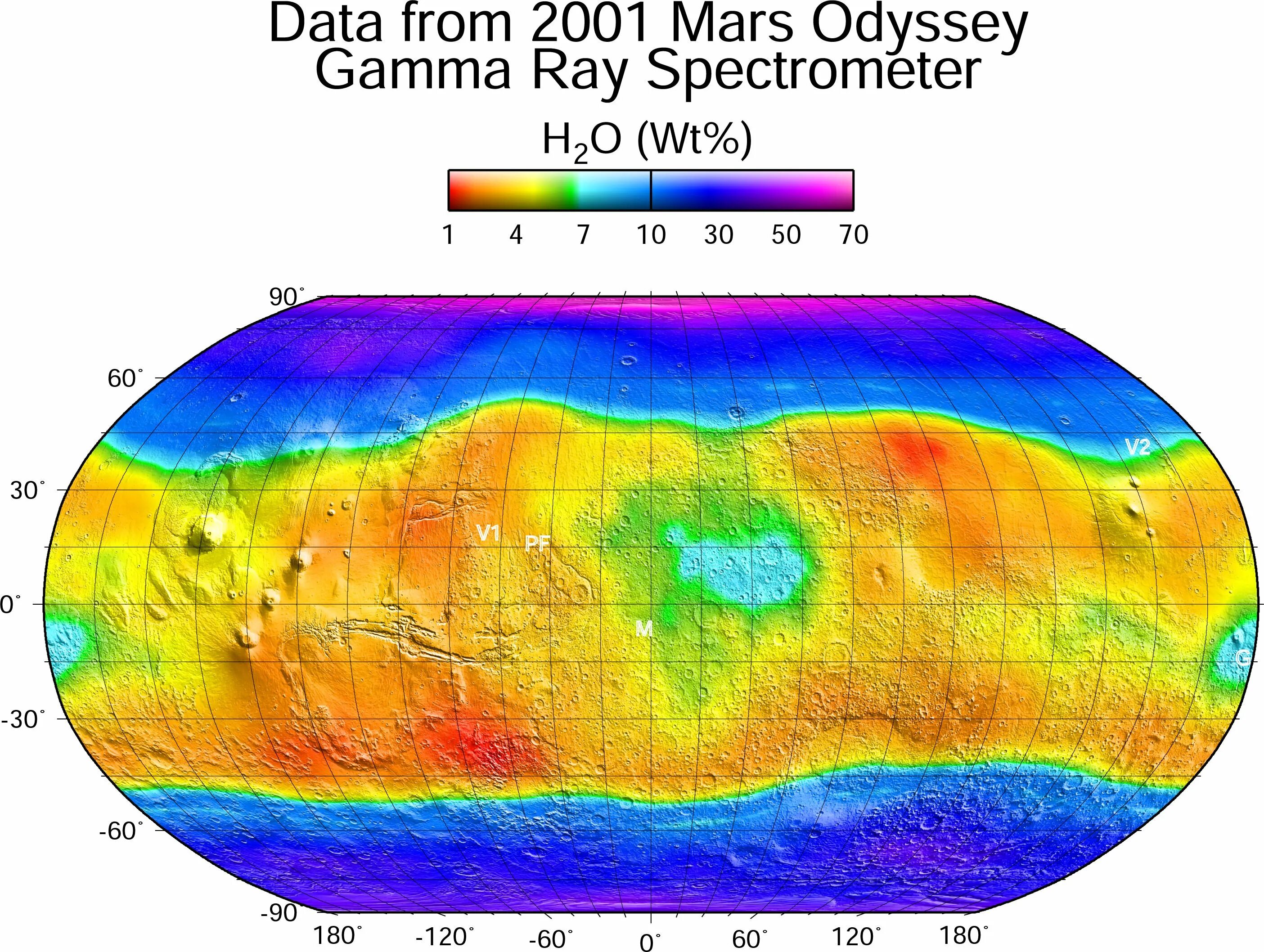 O maps. Тепловая карта Марса. Температурная карта Марса. Климатическая карта Марса. Карта температуры на Марсе.