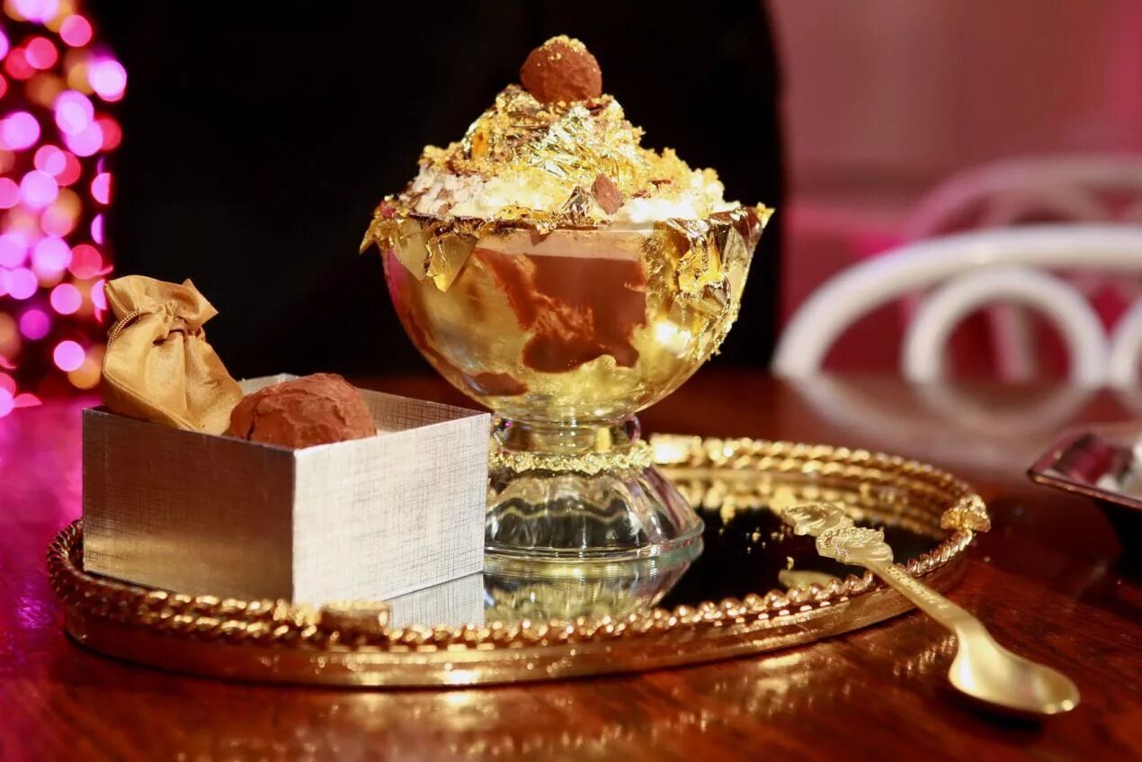 Мороженое дорогое фото Frrrozen Haute Chocolate: a sobremesa mais cara do mundo Sorvete de chocolate, G