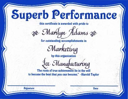 Certificate pdf