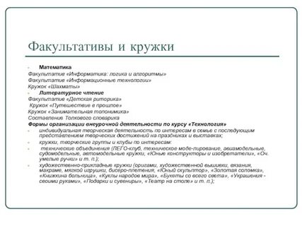 Факультатив