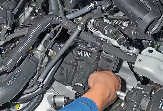 Как снять кпп хендай солярис Снятие коробки передач kia rio manual