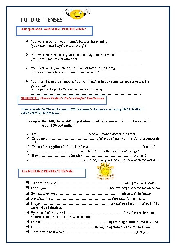 Future perfect future perfect continuous exercises. Future tenses упражнения. future perfect упражнения. future continuous упражнения worksheets. future simple continuous упражнения worksheet.