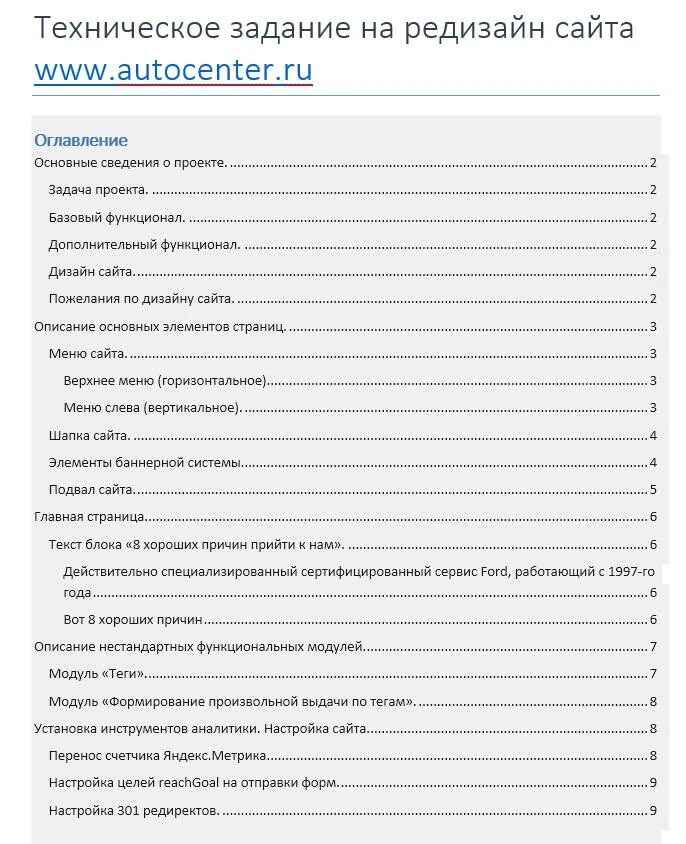 Разработка и продвижение сайта автосервиса Спринт-Авто. Портфолио. Агентство инт