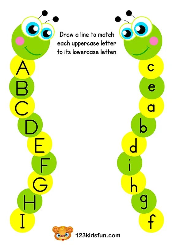 Английский алфавит гусеница. Match uppercase and lowercase Letters. Alphabet Letters Worksheets. Matching Letter игра. Match kids