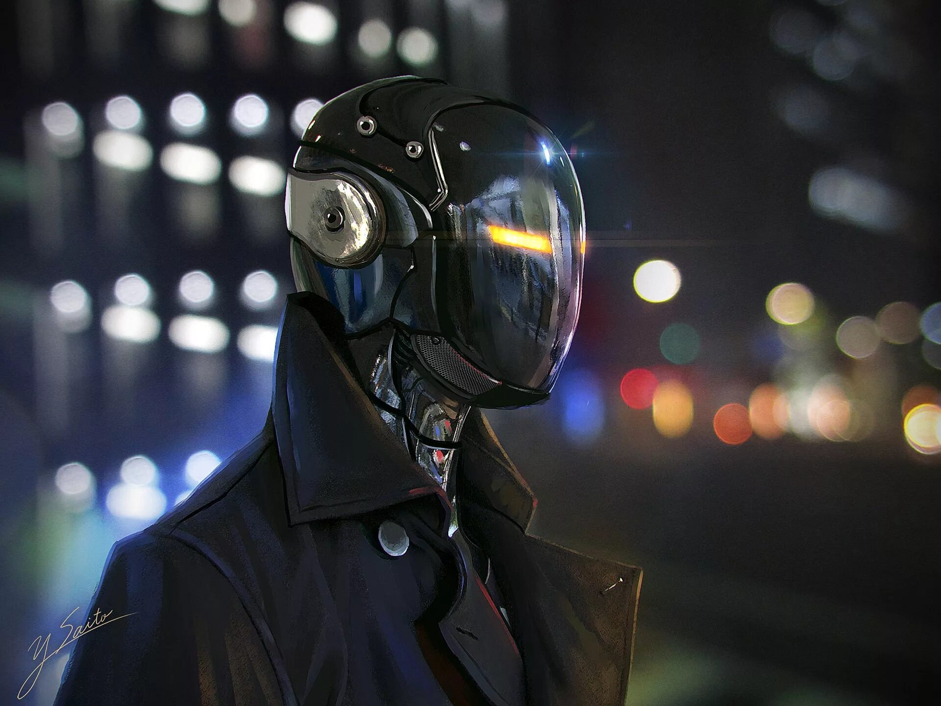 Cyberpunk роботы