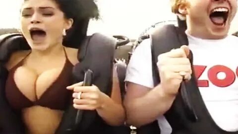 5 Epic Roller Coaster Ride Reactions (Video) theRACKUP.