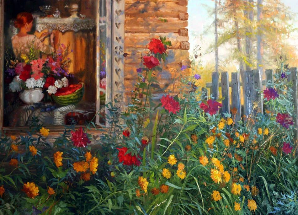 Осень в саду. Приходя в мой сад. Миром правит доброта. Осенний огород. Стих не рвите цветы на клумбе.