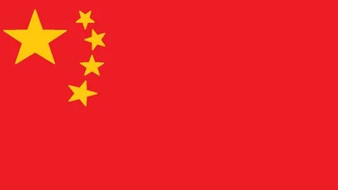the flag of china with five stars on it&apos;s red and yellow color scheme 