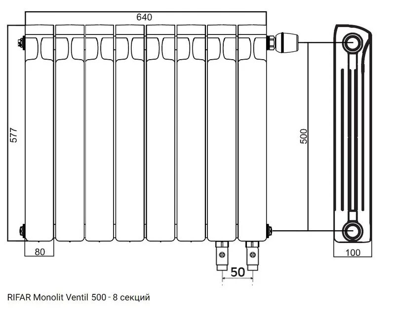 Rifar monolit 500 6 секций. Радиатор рифар подключение. Rifar monolit ventil 350 радиатор биметаллический монолитный. Радиаторы рифар нижнее подключение схема подключения. Схема подключения биметаллических радиаторов отопления.