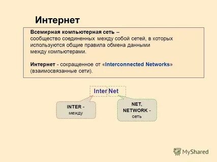 Из чего состоит интернет