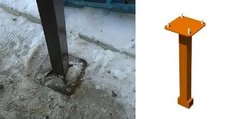 Опора площадки