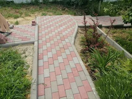 Тротуарной плитки укладкой ключ