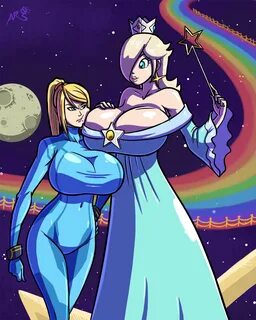 Super Smashing - Space Queens by Axel-Rosered Body Inflation