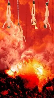 Аду попали человеки