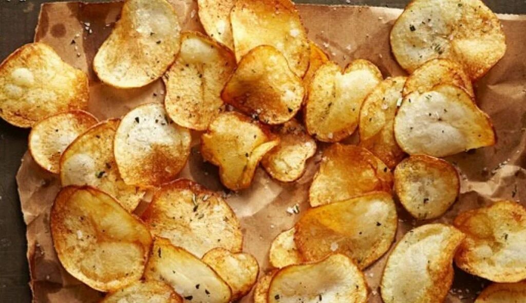 Рецепт вкусных чипсов