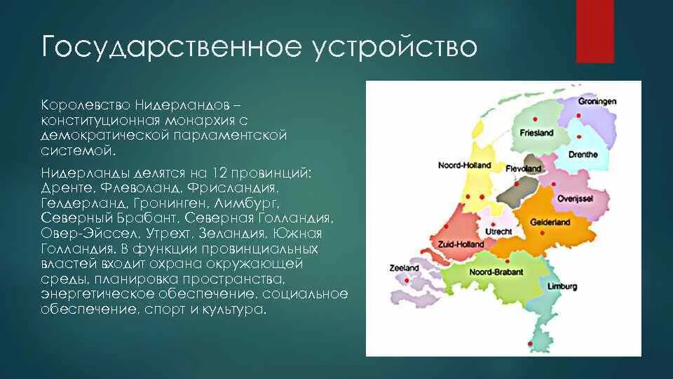 Нидерланды особенности страны. Административно-территориальное деление Нидерландов. Столица и форма правления Нидерланды. Политическое устройство Нидерландов. Административное деление Бенилюкса.