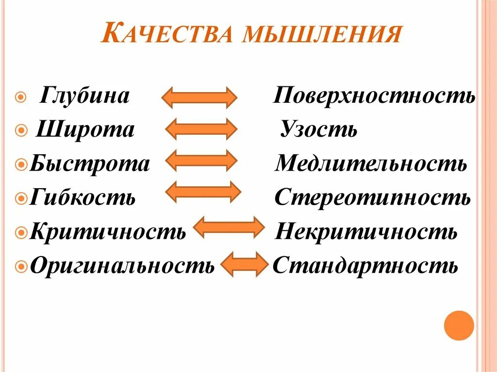 Качества мышления. Качества мышления схема. Качества мышления.психология. Особенности качества мышления. Качества мыслительной деятельности