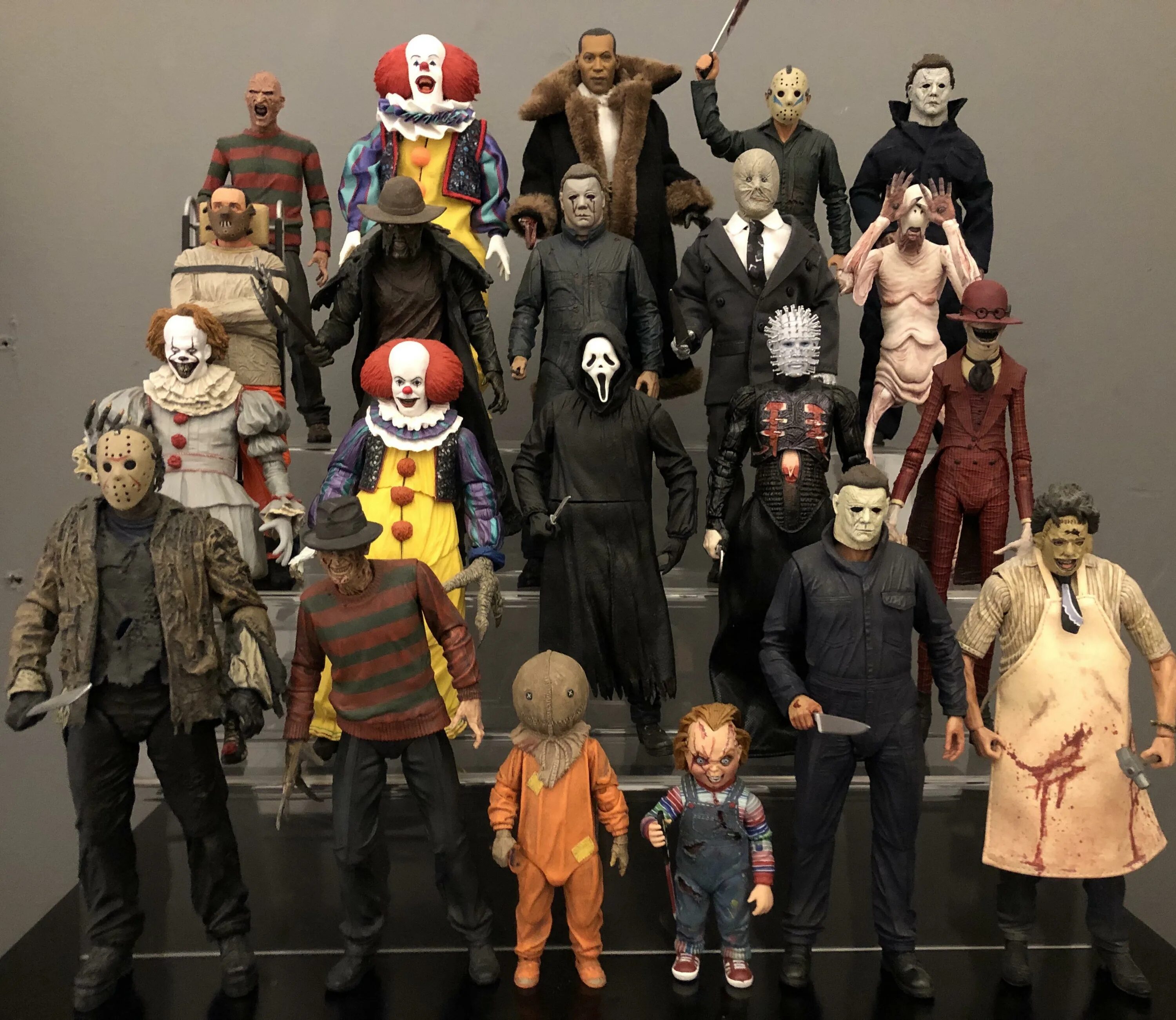 NECA Toy Fair 2019. NECA коллекции. Horror collection