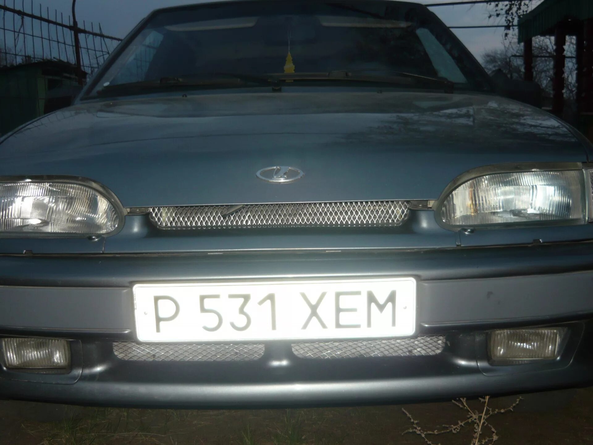 Решетка на радиатор и бампер. - Lada 2114, 1,5 л, 2005 года стайлинг DRIVE2