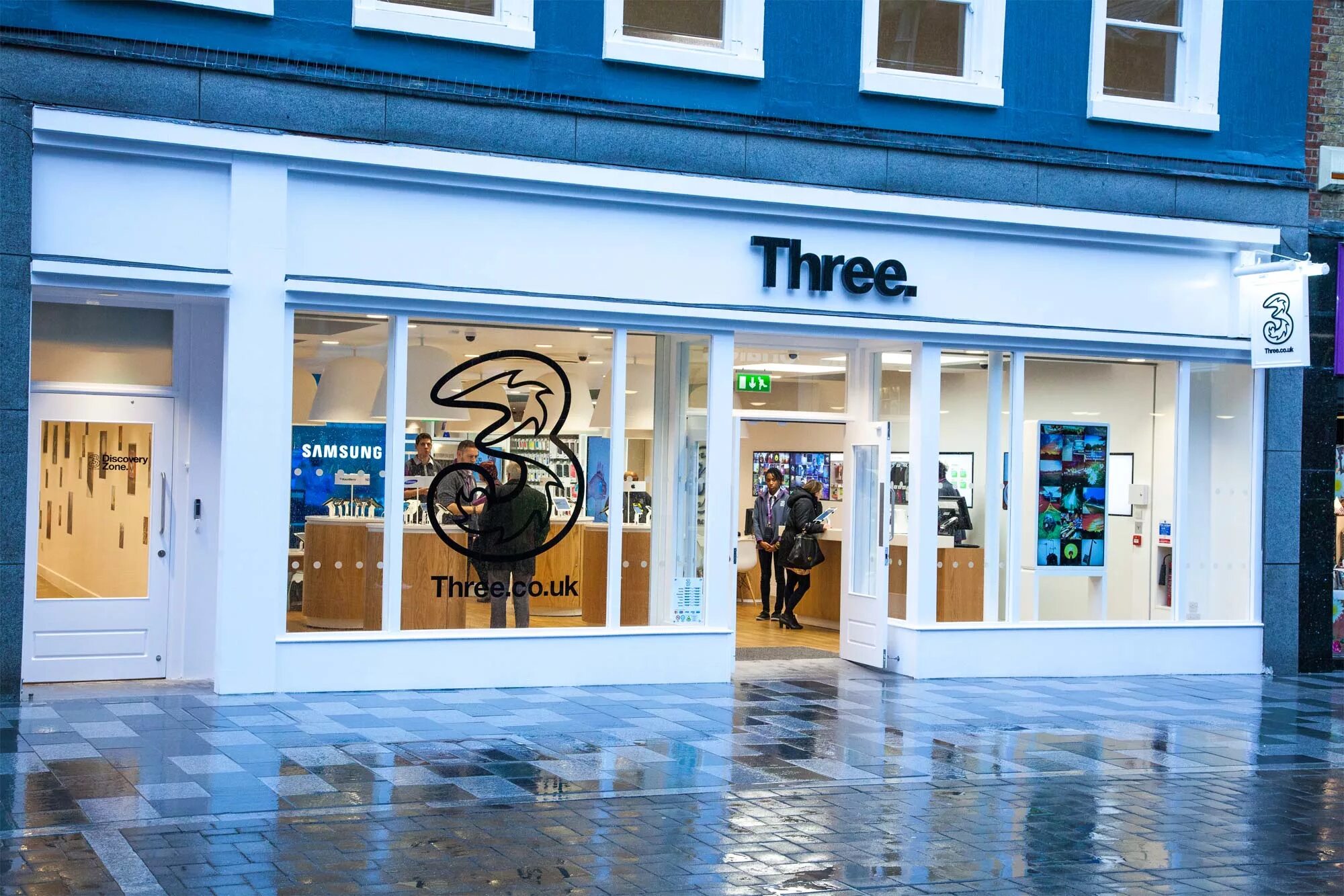 Three is a. Three uk. three uk (hutchison 3g uk limited). three mobile. three 3.