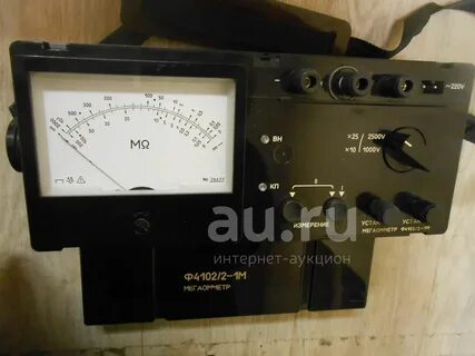 Мегаомметр ф4102 2