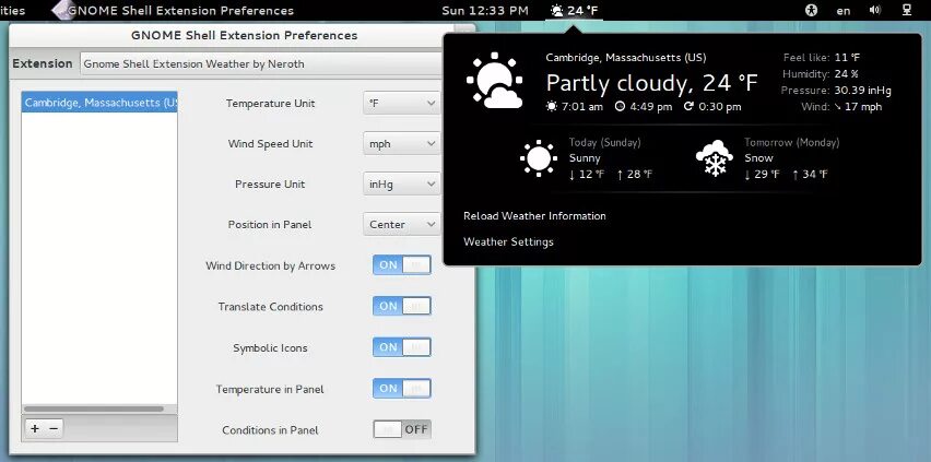 Gnome extensions. Gnome-shell-extensions. gnome launcher extension. shell extensions. linux thawing.