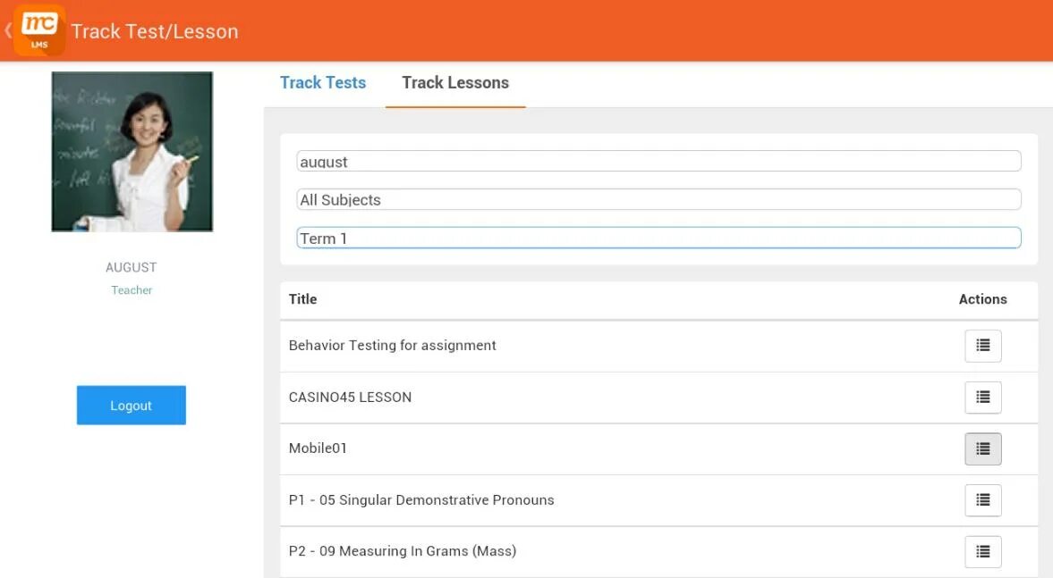 S lms ru. LMS mai. Lesson Tracker.