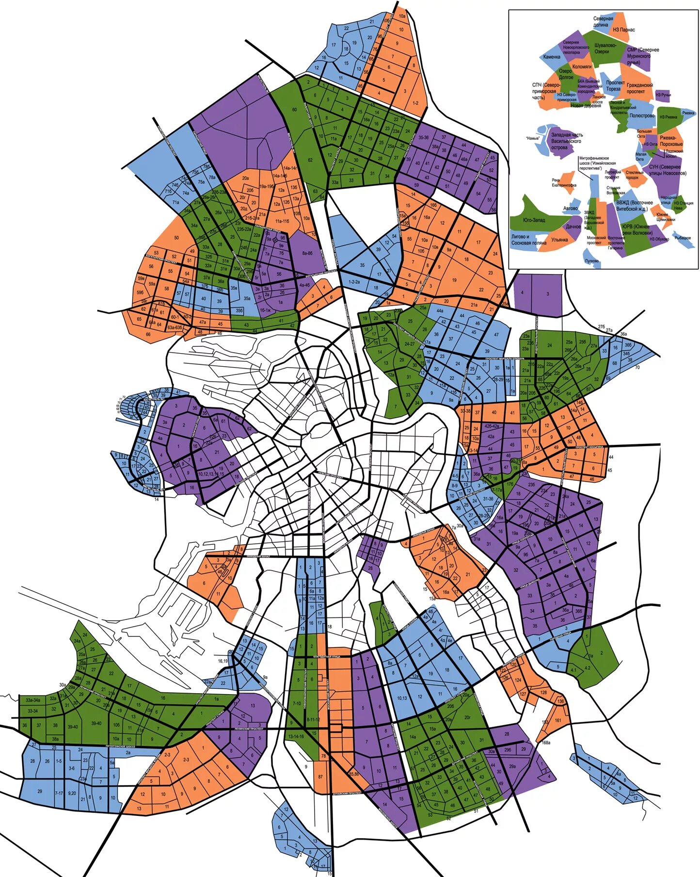 Кварталы Санкт-Петербурга на карте. Микрорайоны Санкт-Петербурга на карте. Карта разбивки территории Петербурга на кварталы. Исторические районы Санкт-Петербурга на карте.