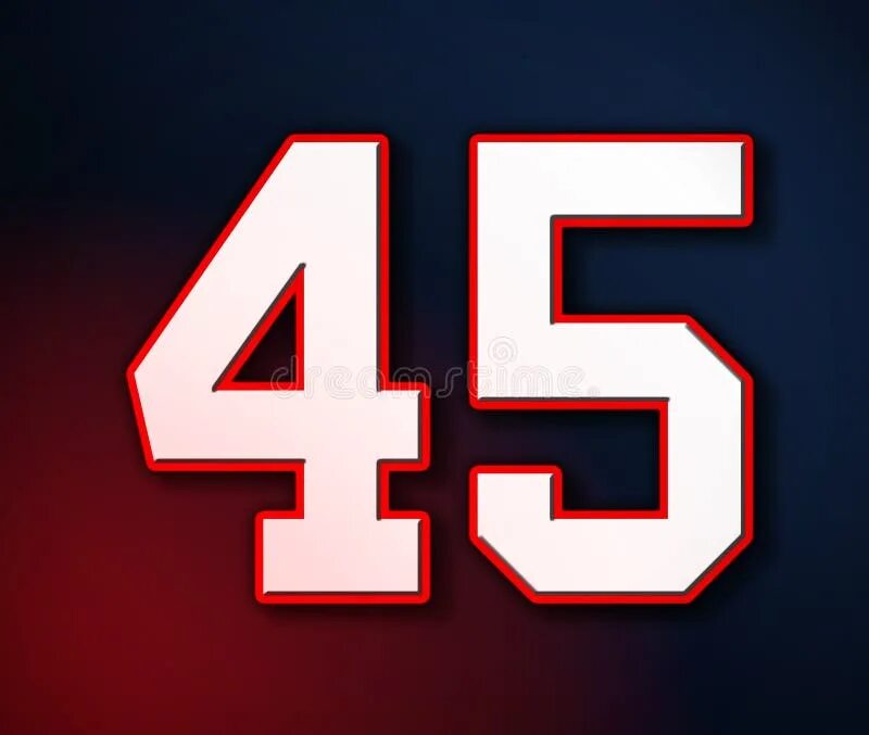 Число 45. Число 45