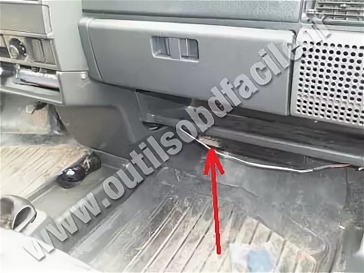 OBD2 port Vaz 2107 (2007) - Find your plug