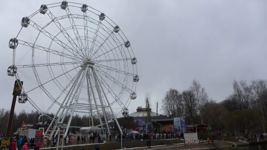 Новое колесо обозрения назвали "Дымковской радостью" - Общество - Newsler.ru