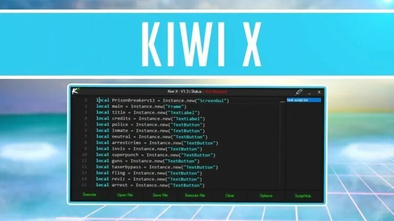 Roblox kiwi. Exploit roblox. kiwi x. эксплоит для роблокс. injector roblox 2025.