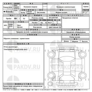 Перевод с японского на русский аукционного